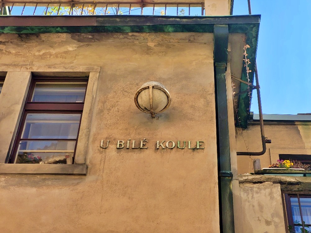 PRAGUE HOUSE SIGN.DID YOU KNOW THAT YOU WILL FIND AROUND 265 OF THEM IN PRAGUE?