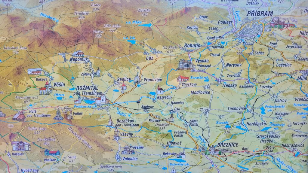 ČESKÁ SVATOJAKUBSKÁ CESTA - VŠERUBSKÁ TRASA 