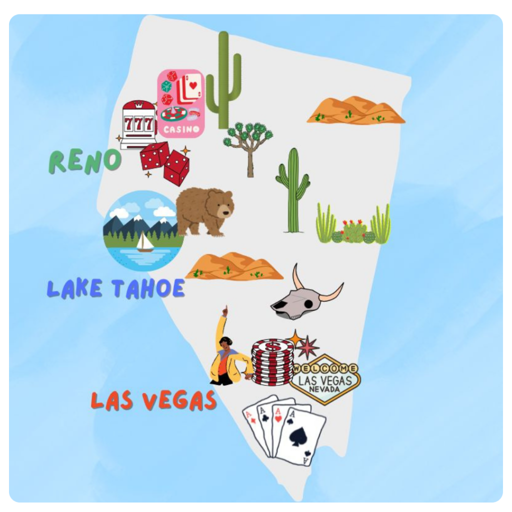 Nevada map