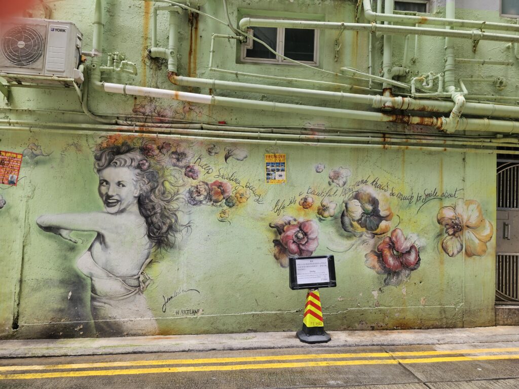 MINI PRŮVODCE STREET ARTEM V HONGKONGU