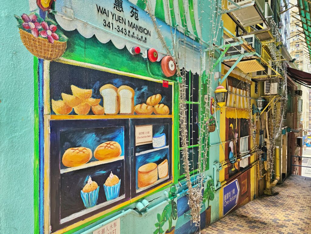 MINI PRŮVODCE STREET ARTEM V HONGKONGU