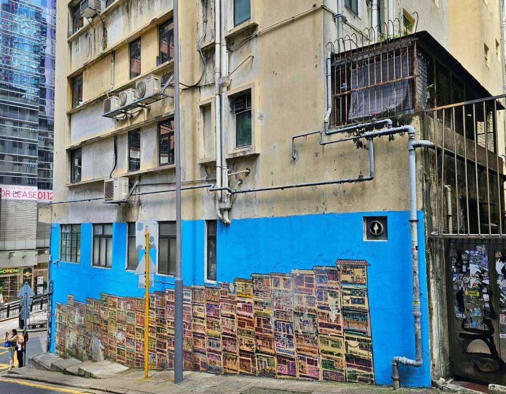 MINI PRŮVODCE STREET ARTEM V HONGKONGU