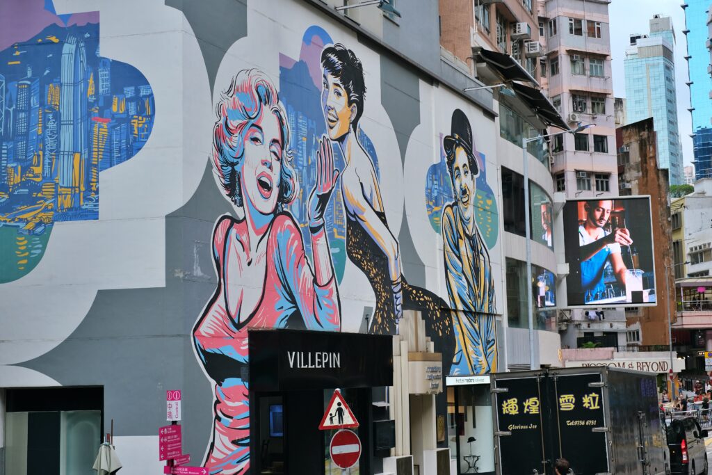 MINI PRŮVODCE STREET ARTEM V HONGKONGU