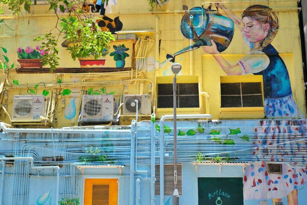 MINI PRŮVODCE STREET ARTEM V HONGKONGU