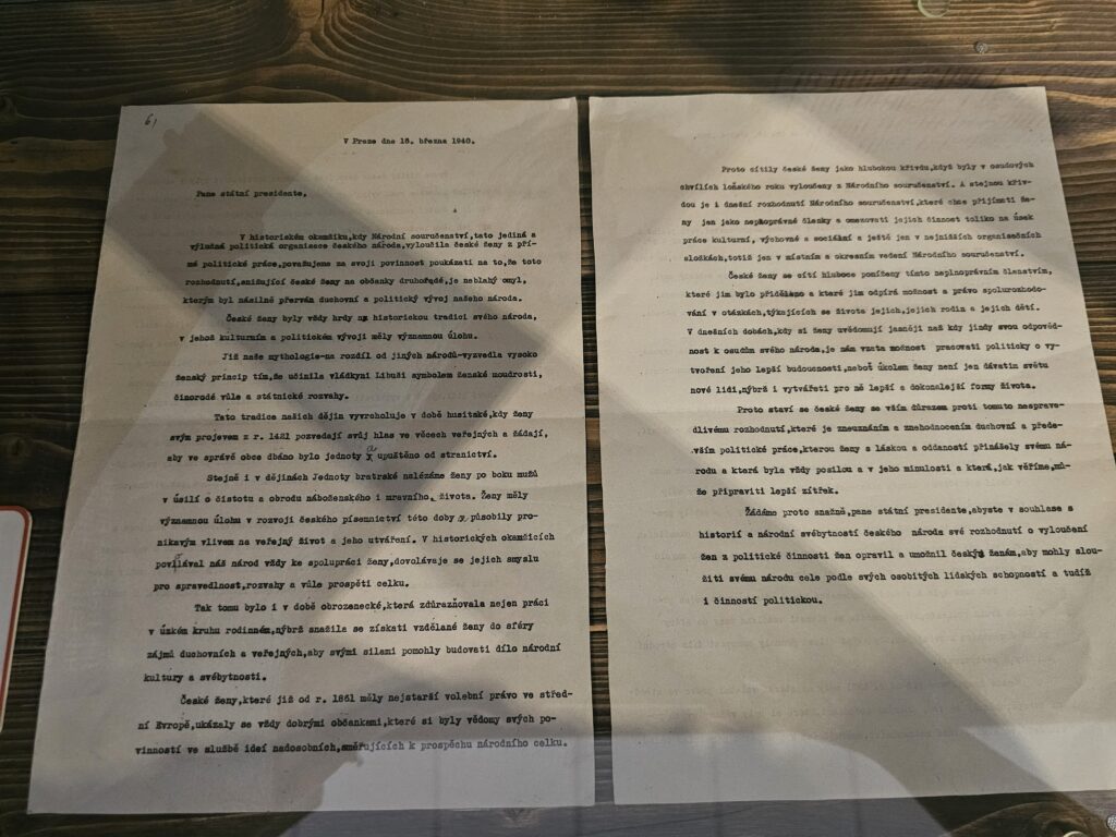 IN THE FOOTSTEPS OF FRANTIŠKA PLAMÍNKOVÁ IN PRAGUE: WOMEN WHO CHANGED HISTORY