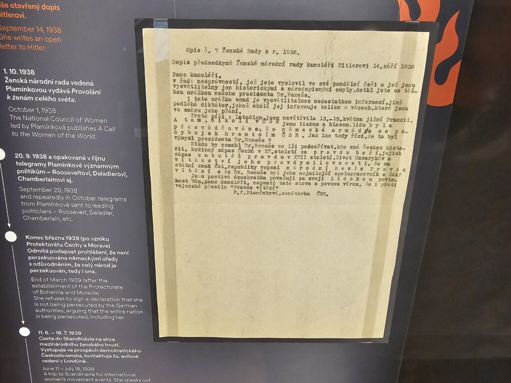 IN THE FOOTSTEPS OF FRANTIŠKA PLAMÍNKOVÁ IN PRAGUE: WOMEN WHO CHANGED HISTORY