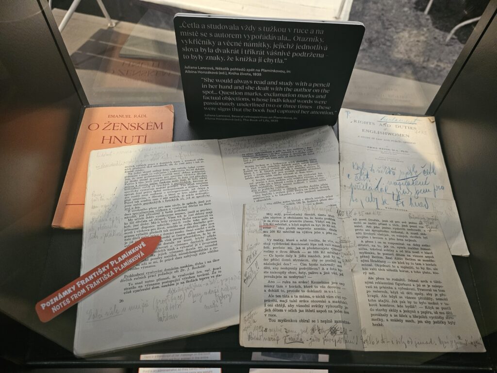 IN THE FOOTSTEPS OF FRANTIŠKA PLAMÍNKOVÁ IN PRAGUE: WOMEN WHO CHANGED HISTORY
